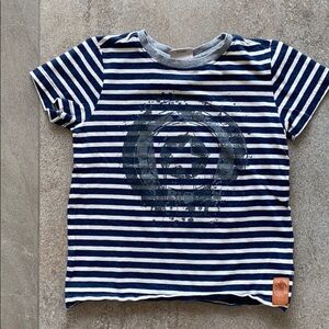 Marvel Wheat Captain America Striped T-shirt